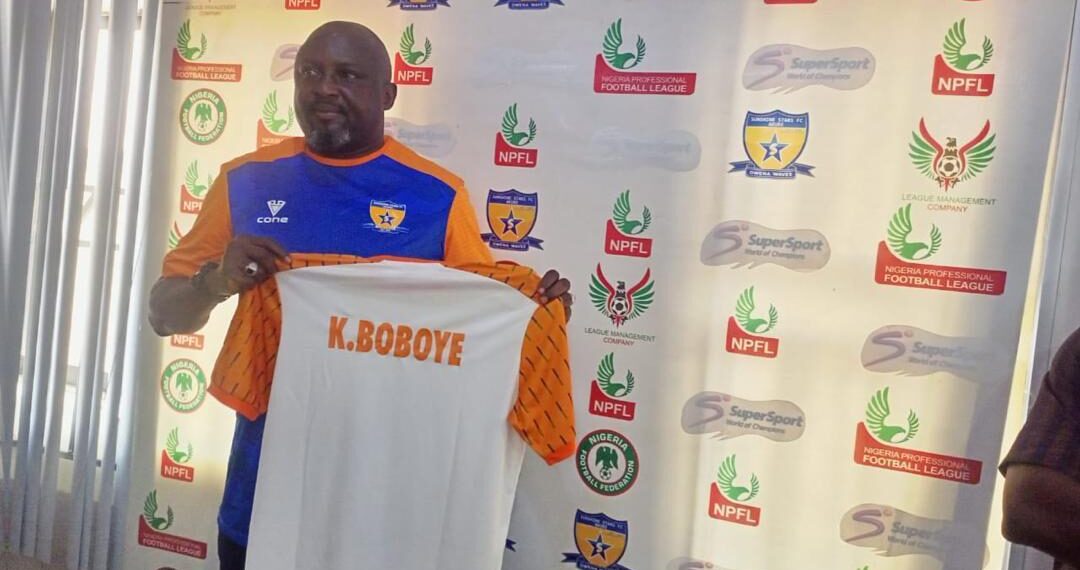 NPFL: Boboye returns as Sunshine Stars manager for second time