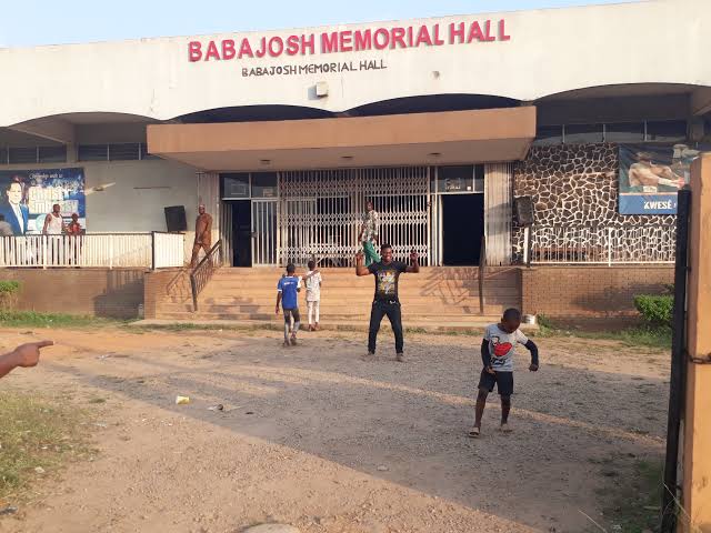 Anthony Joshua - Baba Josh Memorial Hall in Sagamu, Ogun State Nigeria.
