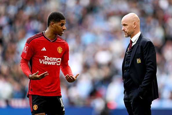Rashford: Ten Hag sympathises with Man United forward over online abuse