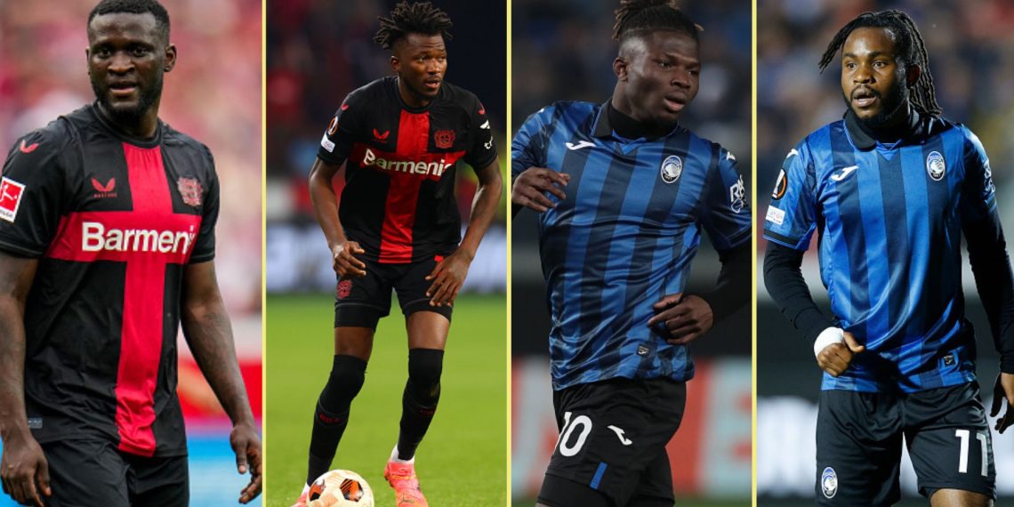 UEL Final: Boniface, Lookman & five other Africans in search of European glory