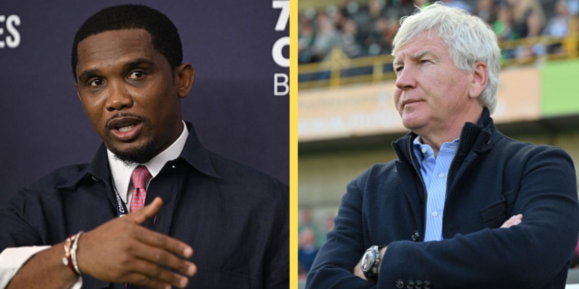 Cameroon: Eto’o apologises to Brys, reinstates Belgian as Indomitable Lions coach
