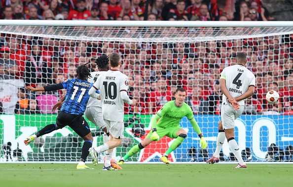 UEL: Nigeria’s Lookman scores historic hat-trick as Atalanta wins first European title