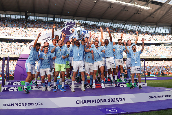PL: 37 goals scored on final day as Man City clinch historic fourth straight league title