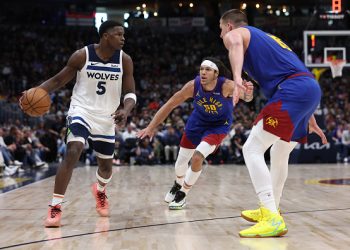NBA: Jokic, Gordon lead Nuggets to Game 4 win over Timberwolves, series tied at 2-2