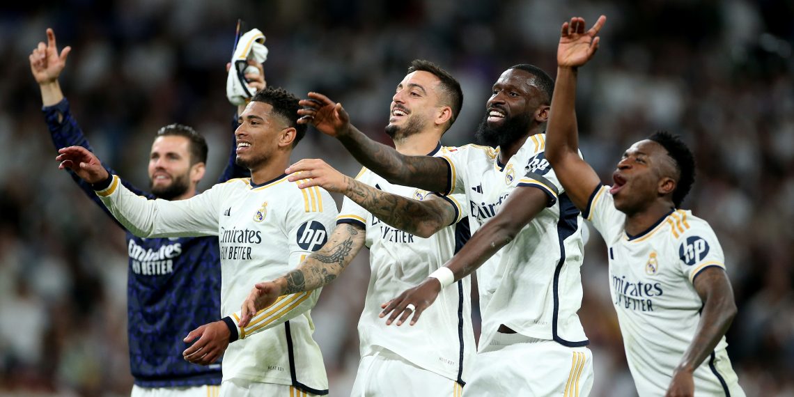 Vinicius, Bellingham & Rudiger make UCL Team of the Season