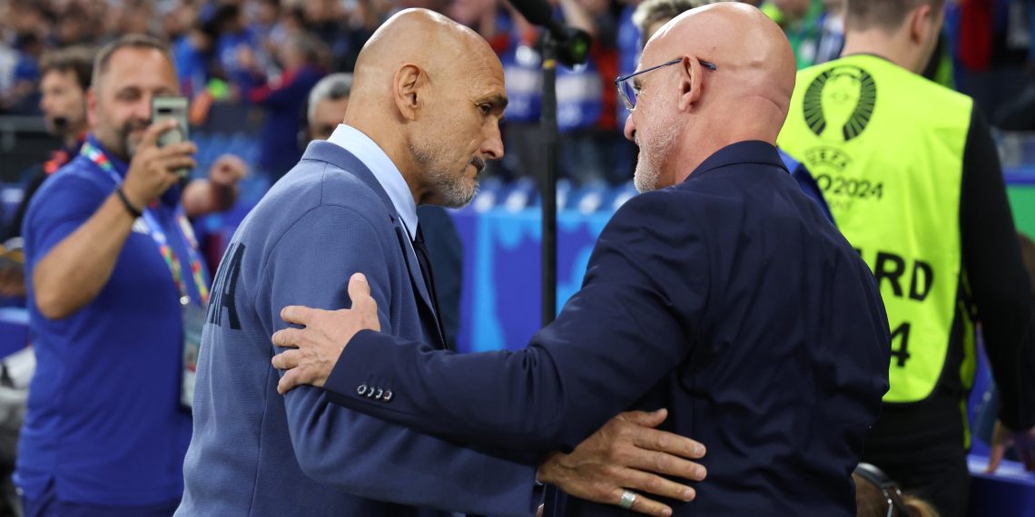 Euro 2024: De la Fuente & Spalletti reach consensus after Spain beat Italy
