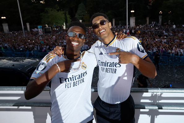 Real Madrid stars Bellingham, Vinicius win UCL awards