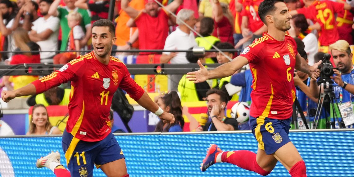 Euro 2024: Mikel Merina heads Spain into last four