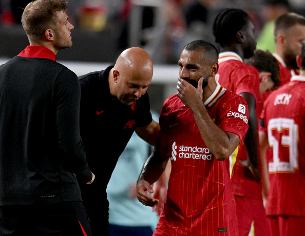 Liverpool boss Slot hails Salah’s leadership qualities