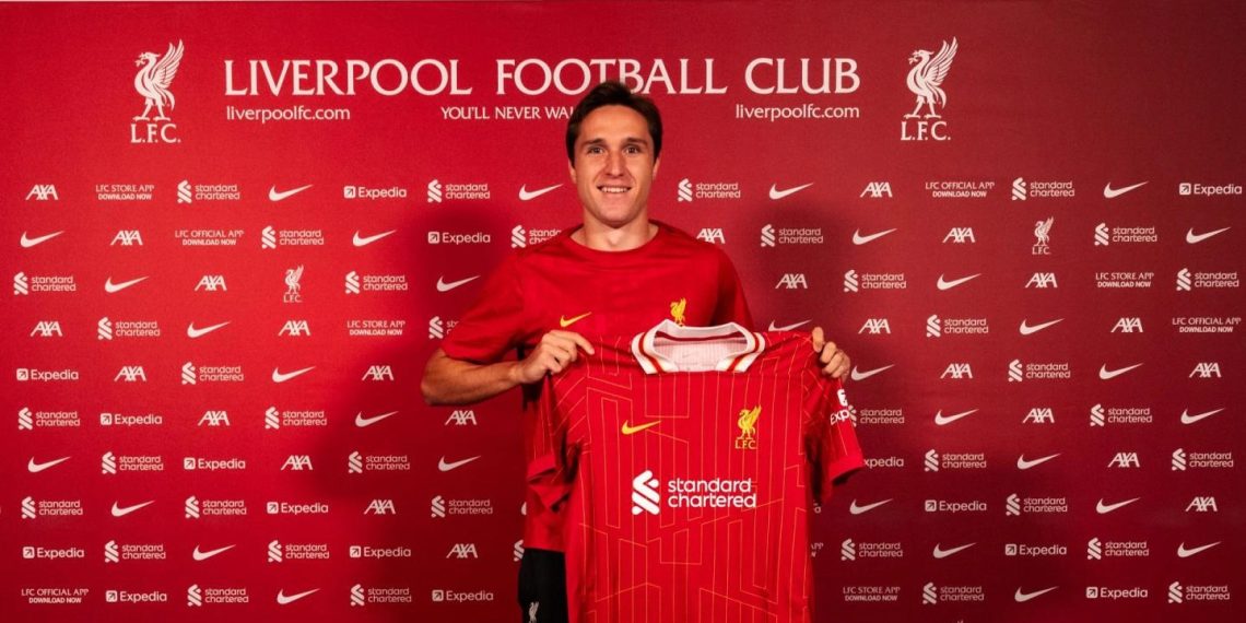 Federico Chiesa: Italian forward gets iconic No. 14 shirt at Liverpool