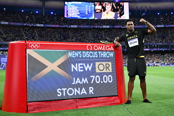 Paris 2024: Jamaica’s Stona sets Olympic record to win men’s discus gold  