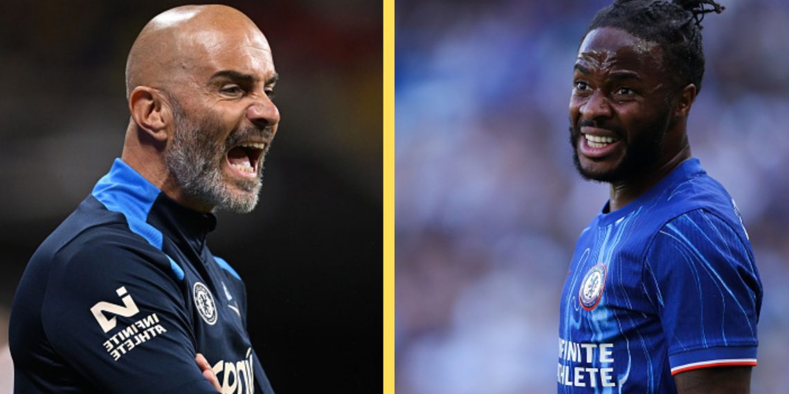 ‘He will have no minutes here’ – Chelsea boss Maresca warns Raheem Sterling