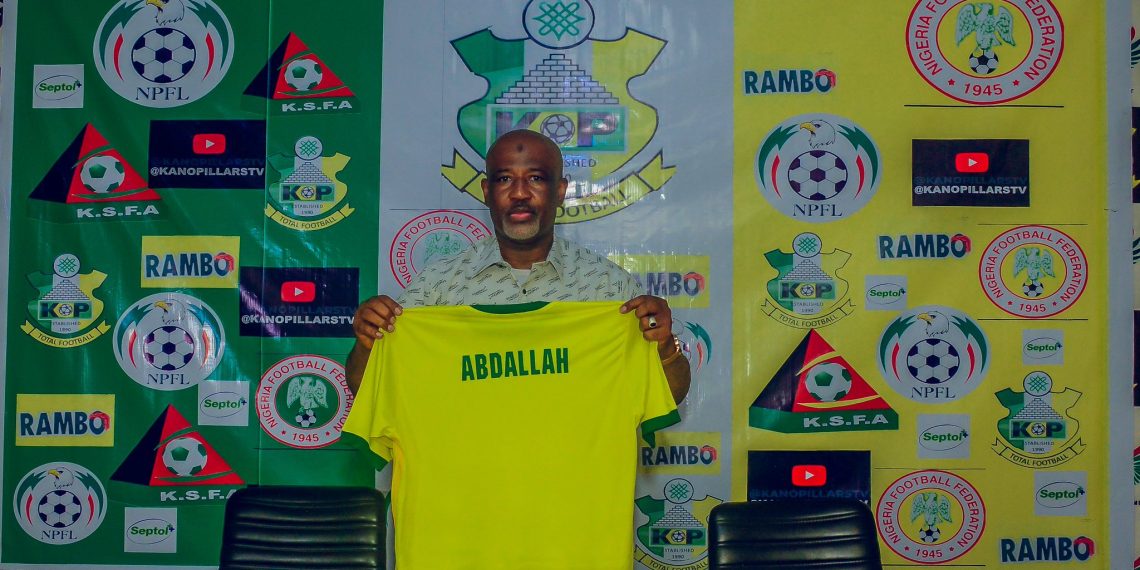 NPFL: Kano Pillars unveil Usman Abdallah as new head coach