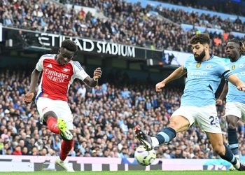 How Saka equalled a 20-year Thierry Henry Arsenal record in draw with Man City