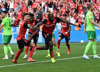 Bundesliga: Boniface scores winner as Leverkusen edge out Wolfsburg