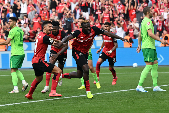 Bundesliga: Boniface scores winner as Leverkusen edge out Wolfsburg