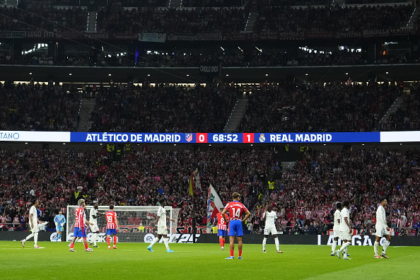 Atletico hit with stadium sanctions, fine after fan disruption in Madrid derby
