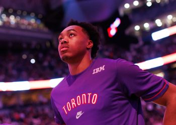 Scottie Barnes out for at least three weeks with orbital fracture