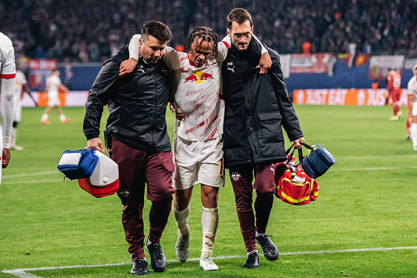 Leipzig midfielder Xavi Simons out for ‘several weeks’ with ligament injury