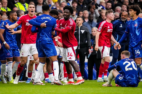 Premier League: FA fine Chelsea and Nottingham Forest for on-field scuffle