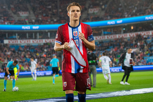 Nations League: Arsenal’s Martin Odegaard left out of Norway’s squad due to injury