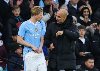Man City boss Guardiola ready to be patient with De Bruyne amid injury troubles