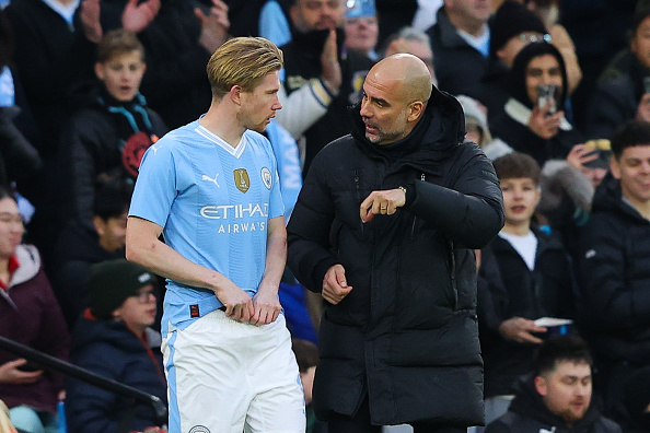 Man City boss Guardiola ready to be patient with De Bruyne amid injury troubles