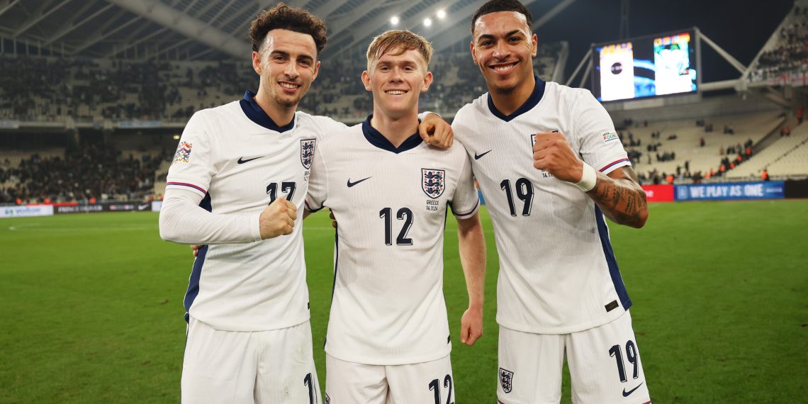 Nations League: England see off Greece to go top of Group B
