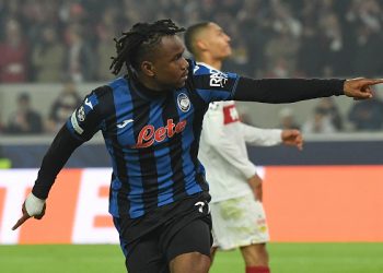 UCL: Lookman scores in Atalanta win, Arsenal lose at Inter Milan