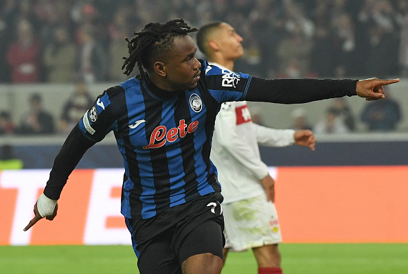 UCL: Lookman scores in Atalanta win, Arsenal lose at Inter Milan