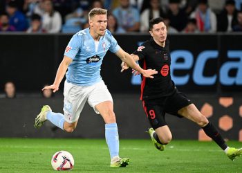 La Liga: Celta Vigo hold 10-man Barcelona, Simeone reaches milestone with Athletico Madrid