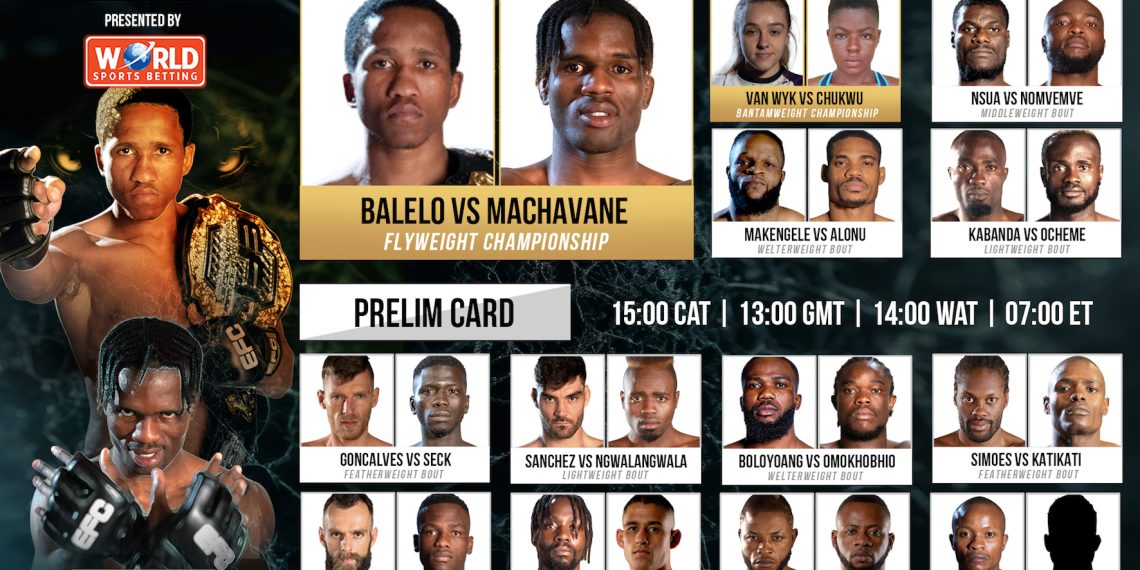 Two title bouts headline stacked 12-fight card event in EFC 119