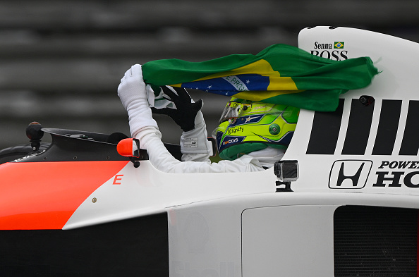 F1: Hamilton reflects on ‘memorable’ drive of Ayrton Senna’s car at Sao Paulo GP