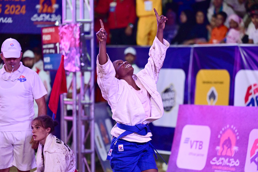 Nigeria on the verge of making history at the 2024 World Sambo Championships