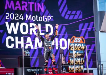 Jorge Martin crowned 2024 MotoGP champion at Barcelona season finale