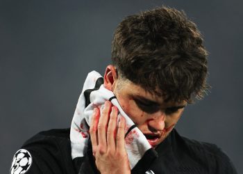 UCL: Barcelona boss Flick reveals Cubarsi condition after brutal kick to the face