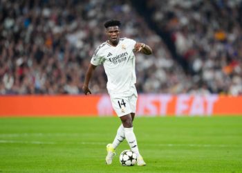 Real Madrid’s Tchouameni out for at least one month with left ankle sprain