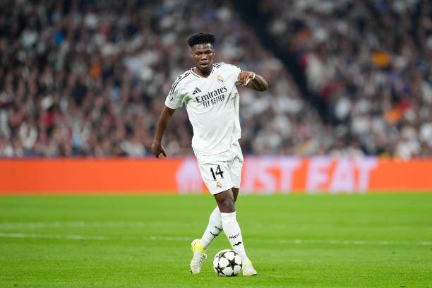Real Madrid’s Tchouameni out for at least one month with left ankle sprain
