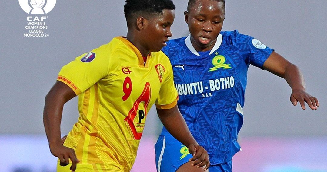 Edo Queens in action against Mamelodi Sundowns in Casablanca, Morocco