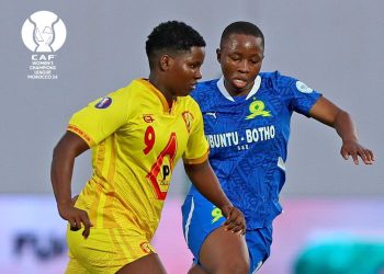 Edo Queens in action against Mamelodi Sundowns in Casablanca, Morocco