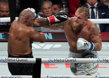 Mike Tyson and Jake Paul fight in Arlington, Texas