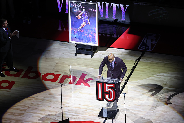NBA: Toronto Raptors retire Vince Carter’s iconic No. 15 jersey