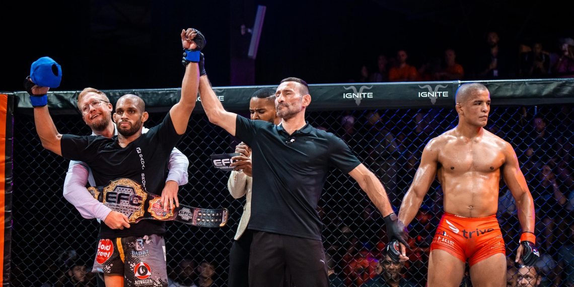 EFC 120: Badat retains welterweight belt; Van Staden dethrones Kabesa