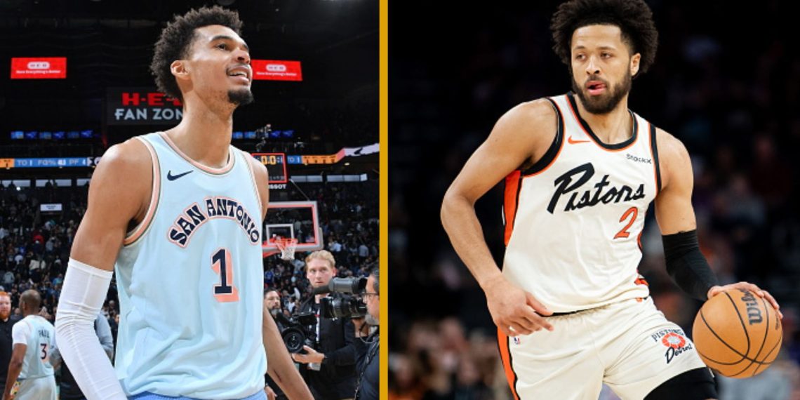 NBA: Wembanyama, Cunningham named Players of Week for Week 9