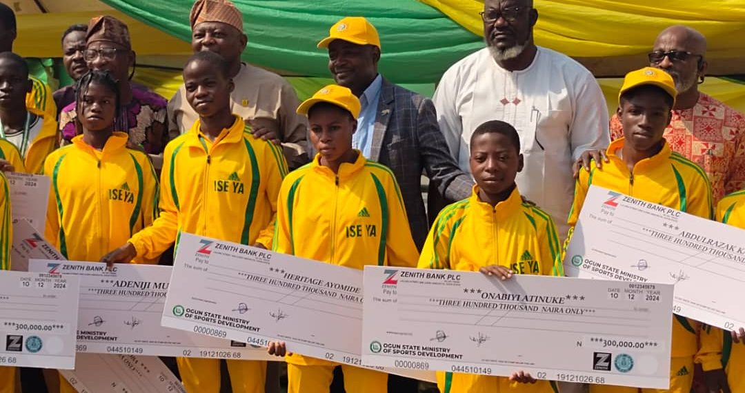 National Youth Games: Ogun State rewards standout athletes with cash incentives