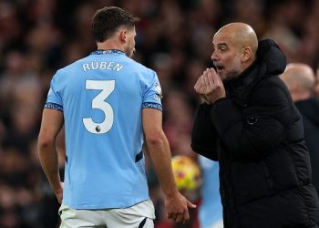Guardiola’s nightmare continues as Ruben Dias set for spell on the sidelines