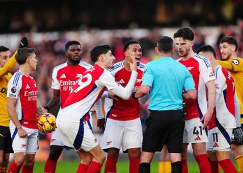 Arsenal charged for players’ misconduct during Lewis-Skelly red card incident