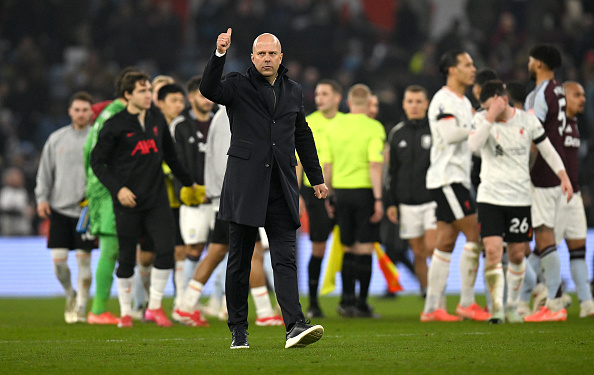 Liverpool boss Slot ‘unhappy’ with Aston Villa draw as Premier League title race heats up