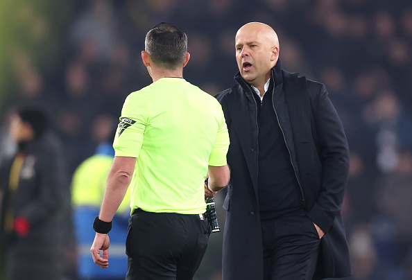 Liverpool boss Slot given two-game ban for red card against Everton