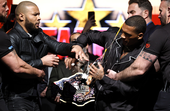 Eubank Jr., Benn face-off cancelled after Tuesday’s ‘egg slap’ incident